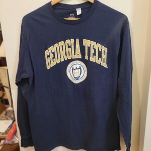 EUC Barnesmith Georgia Tech Long Sleeve Shirt Sz M
